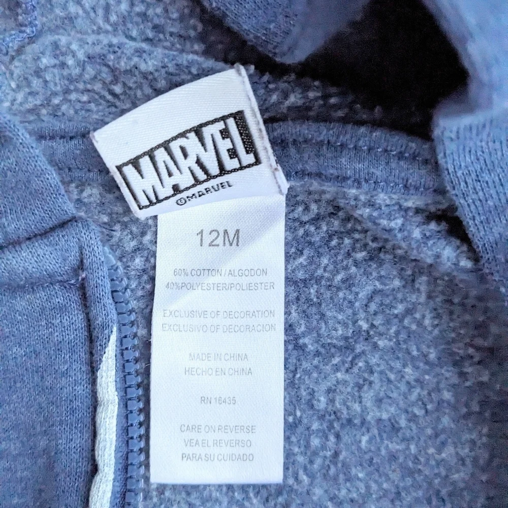 Marvel Hoodie Sweatshirt & Jeans 4PC Bundle
